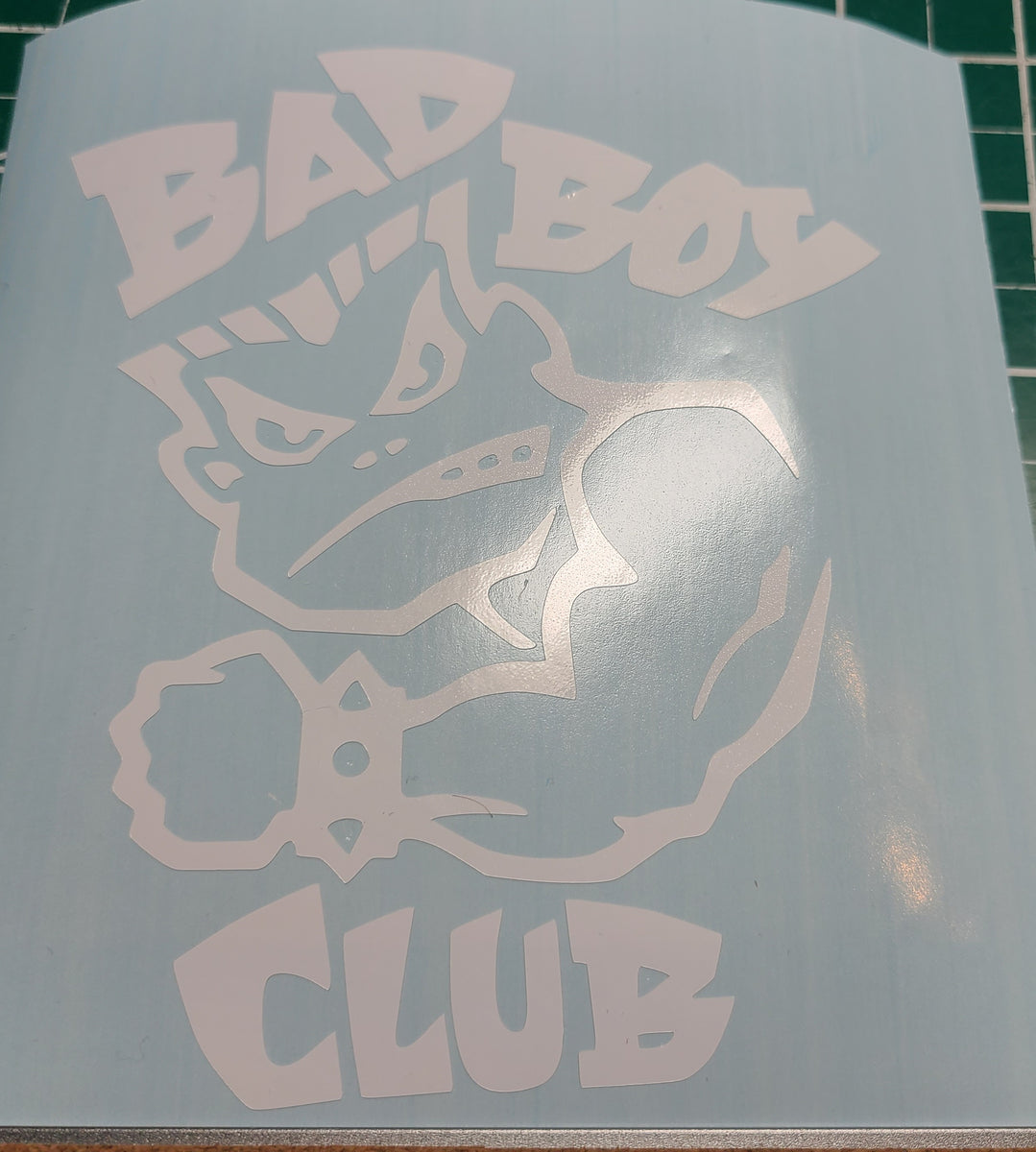 Bad Boy Club Die-Cut Vinyl Decal For Car Window, Truck, Laptop – Waterproof, Indoor/Outdoor 5 thumbnail image
