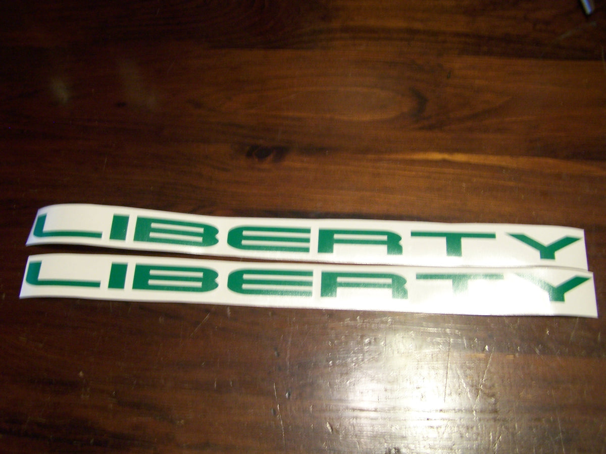 JEEP LIBERTY HOOD DECAL SET Vellosvinyl
