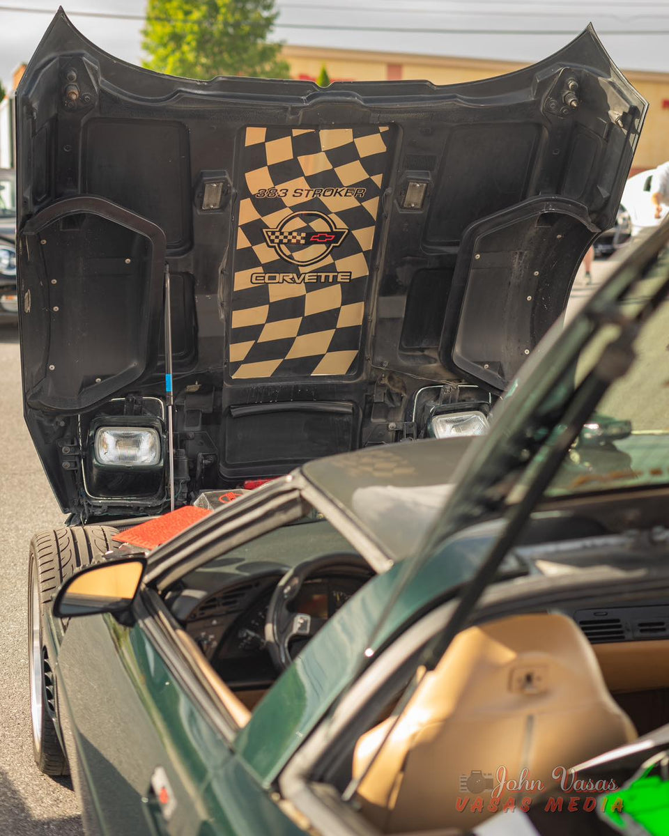 CORVETTE C4 UNDER HOOD DECAL Vellosvinyl