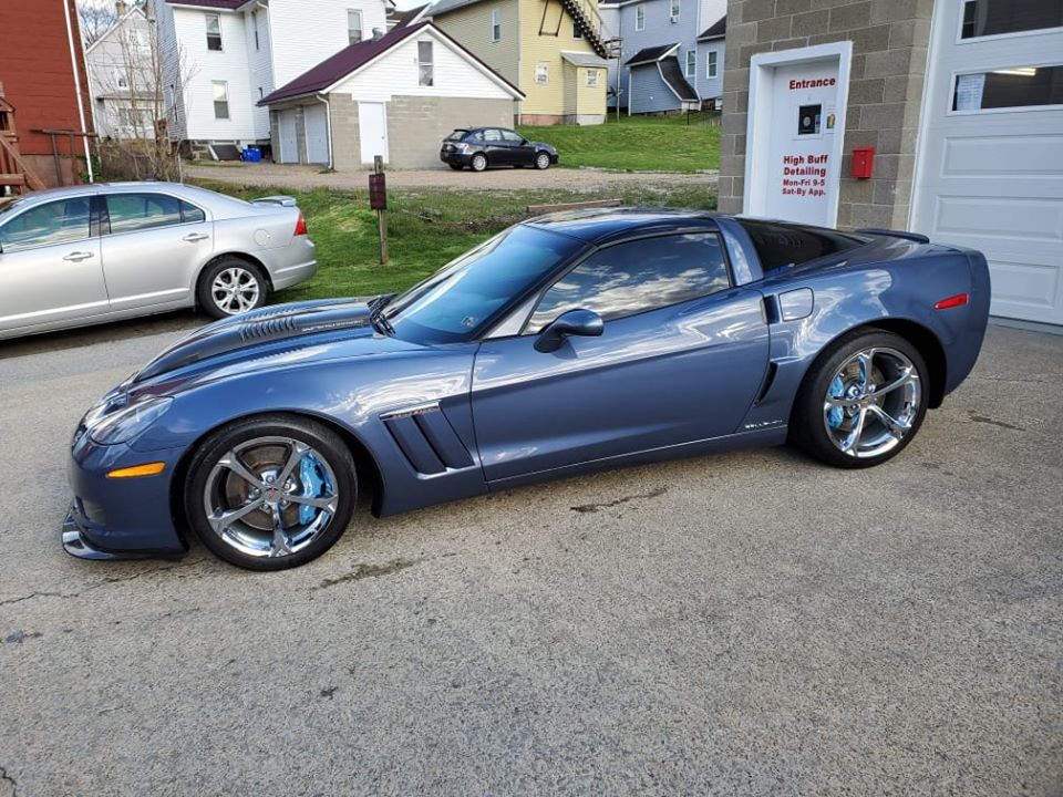 CORVETTE C6 C7 C8 Z06 GRAND SPORT ZR1 BRAKE CALIPER DECAL SET Vellosvinyl