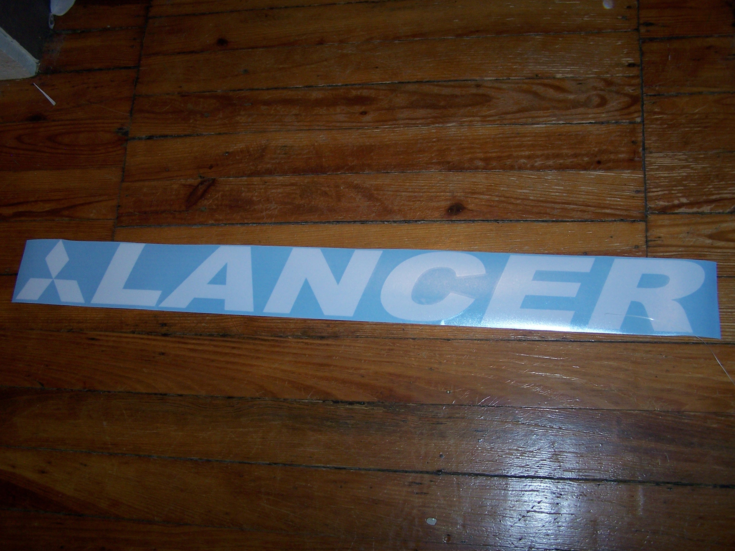 LANCER WINDSHIELD DECAL BANNER VINYL STICKER – Vellosvinyl