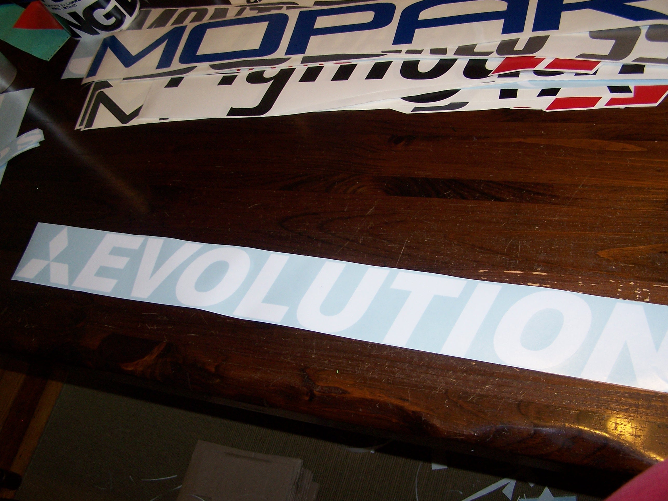 EVOLUTION WINDSHIELD WINDOW VINYL DECAL STICKER BANNER – Vellosvinyl