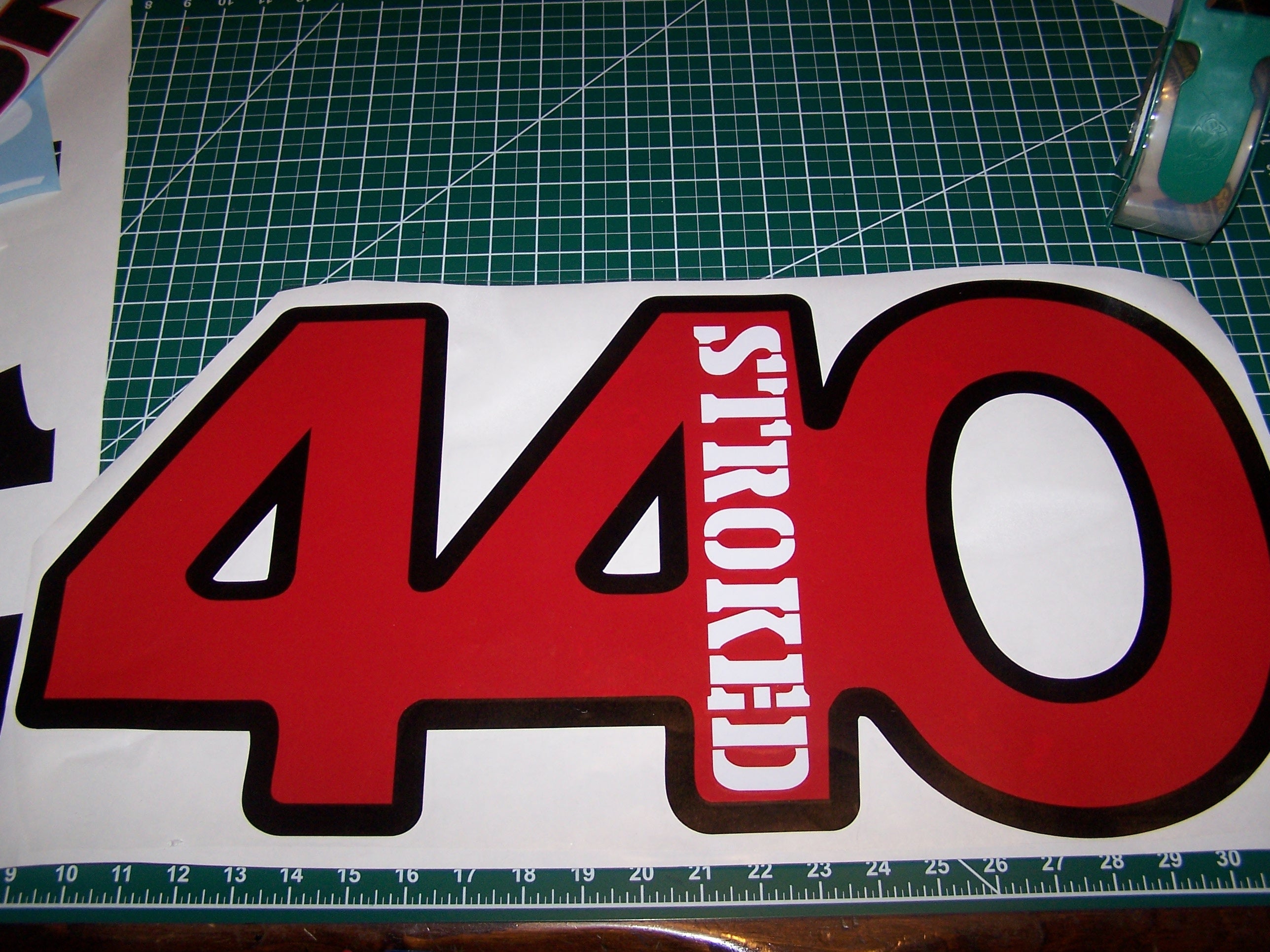 383 Sticker MOPAR 360 340 383 440 WEDGE HOOD DECAL STICKER – Vellosvinyl