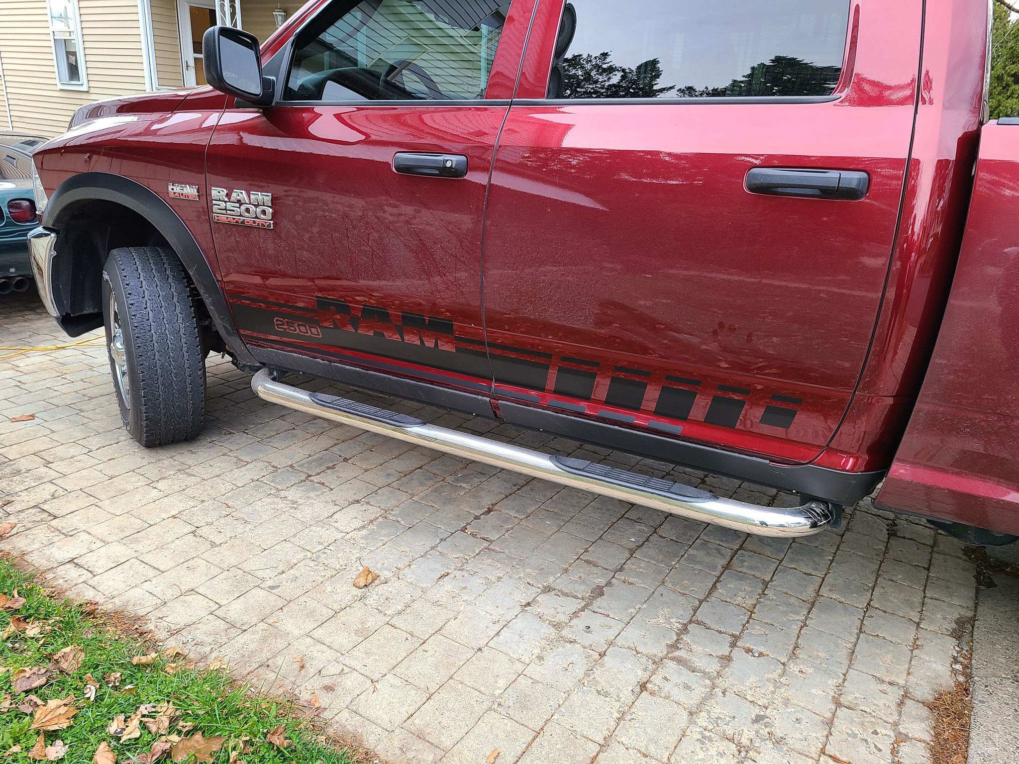 Ram Rocker Wraps DODGE RAM VINYL ROCKER STRIPE DECAL SET CHOOSE COLOR WITH TEXT ...