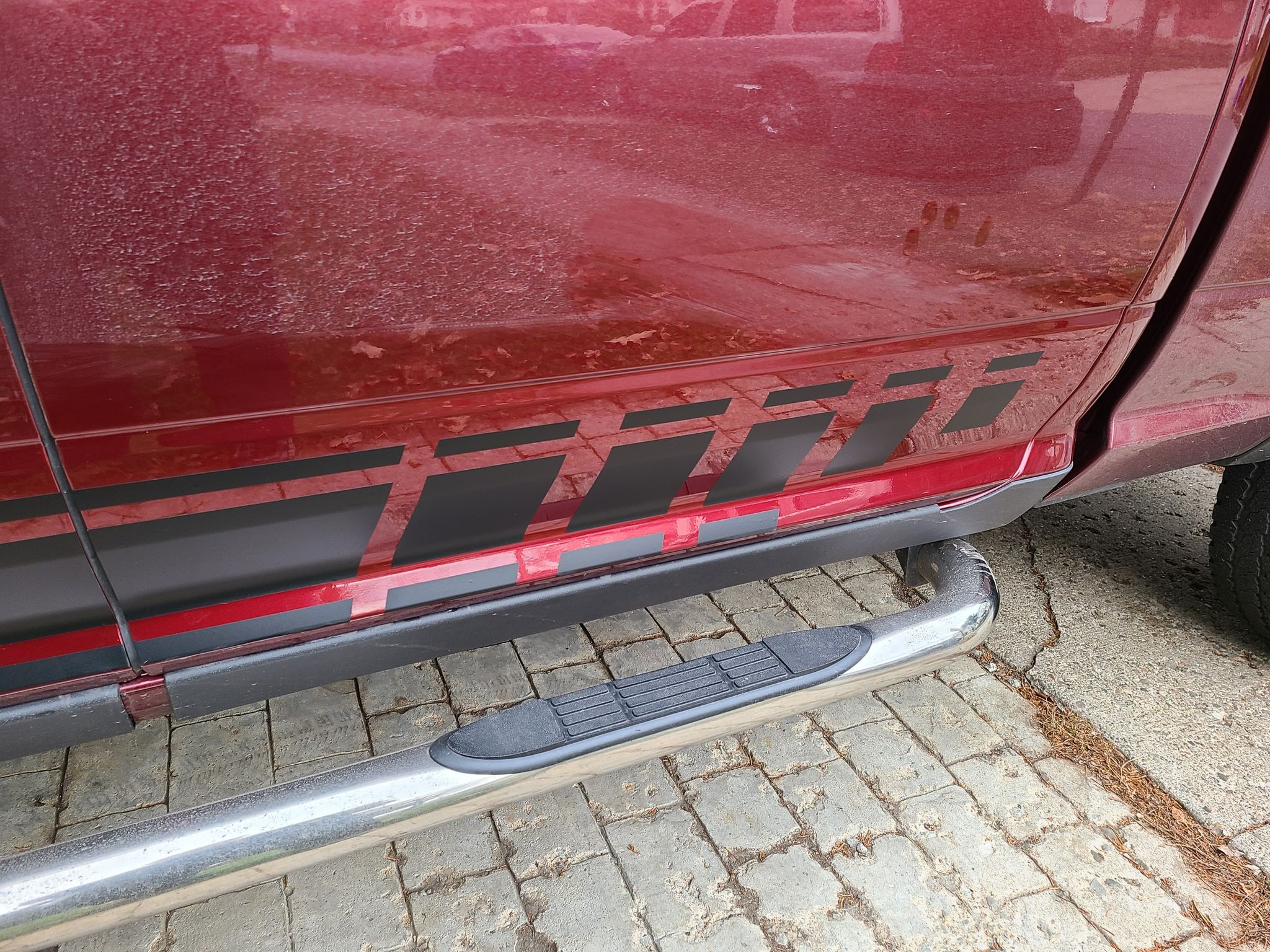 Ram Rocker Wraps DODGE RAM VINYL ROCKER STRIPE DECAL SET CHOOSE COLOR WITH TEXT ...
