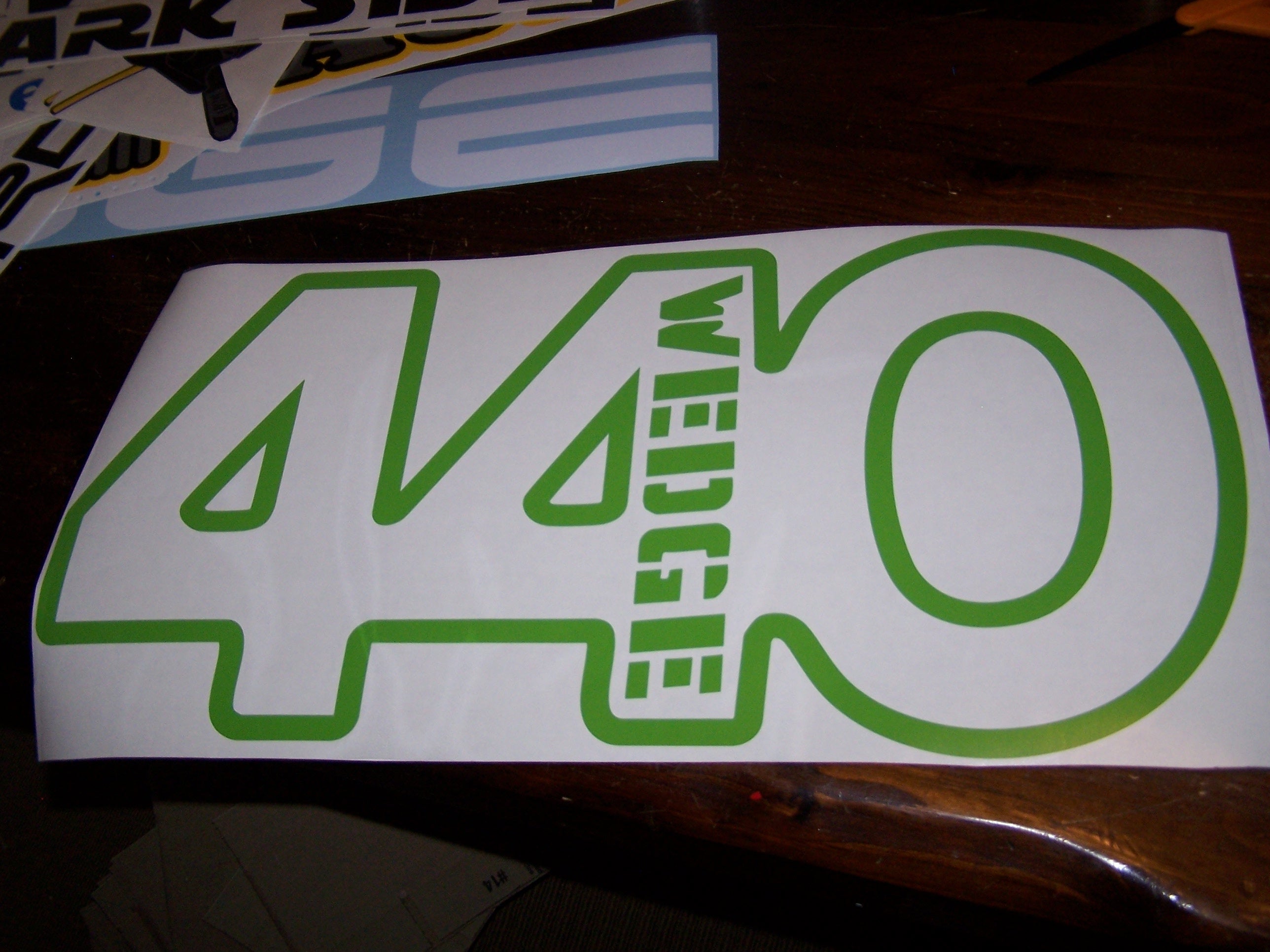 383 Sticker MOPAR 360 340 383 440 WEDGE HOOD DECAL STICKER – Vellosvinyl