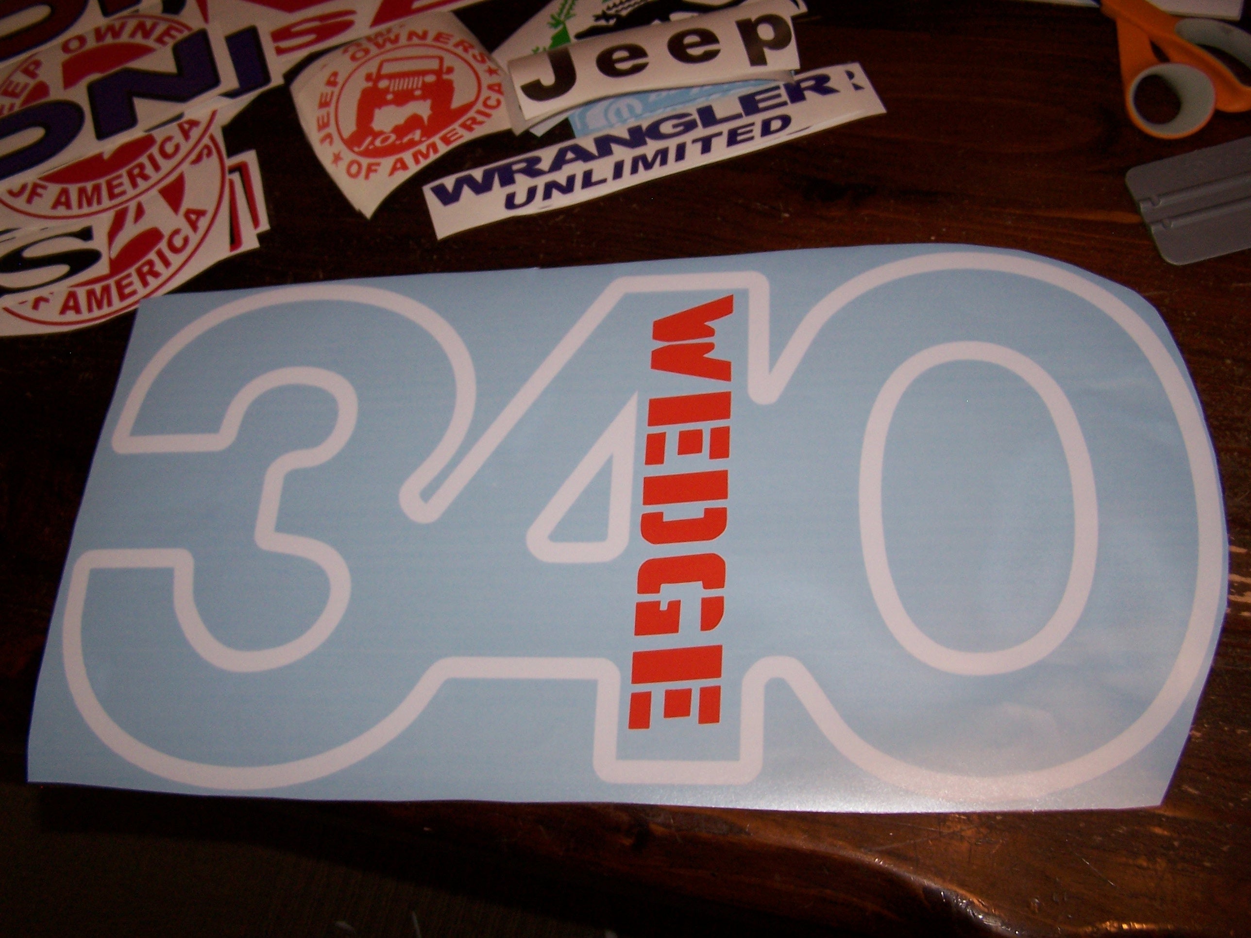 383 Sticker MOPAR 360 340 383 440 WEDGE HOOD DECAL STICKER – Vellosvinyl