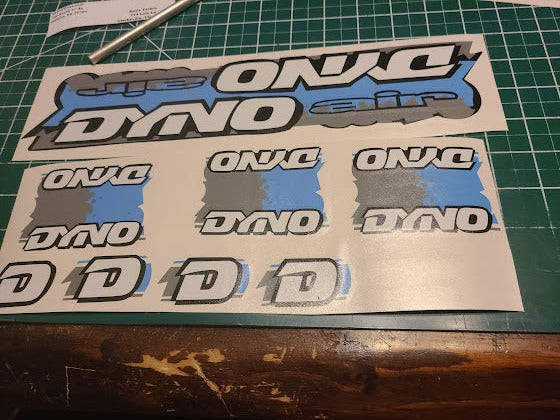 DYNO AIR DECAL SET 86 87 88 89 VINTAGE BMX – Vellosvinyl