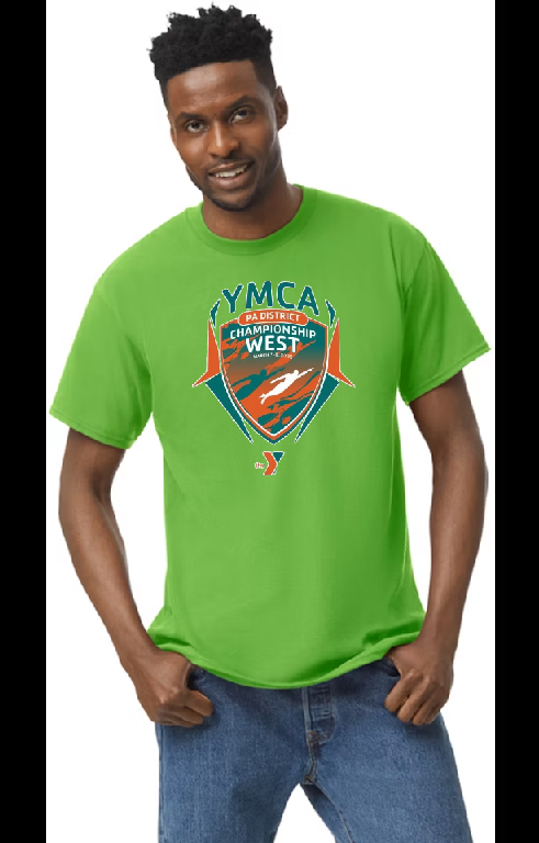 2025 YMCA PA WEST DISTRICTS SHORT COURSE Solid color APPAREL