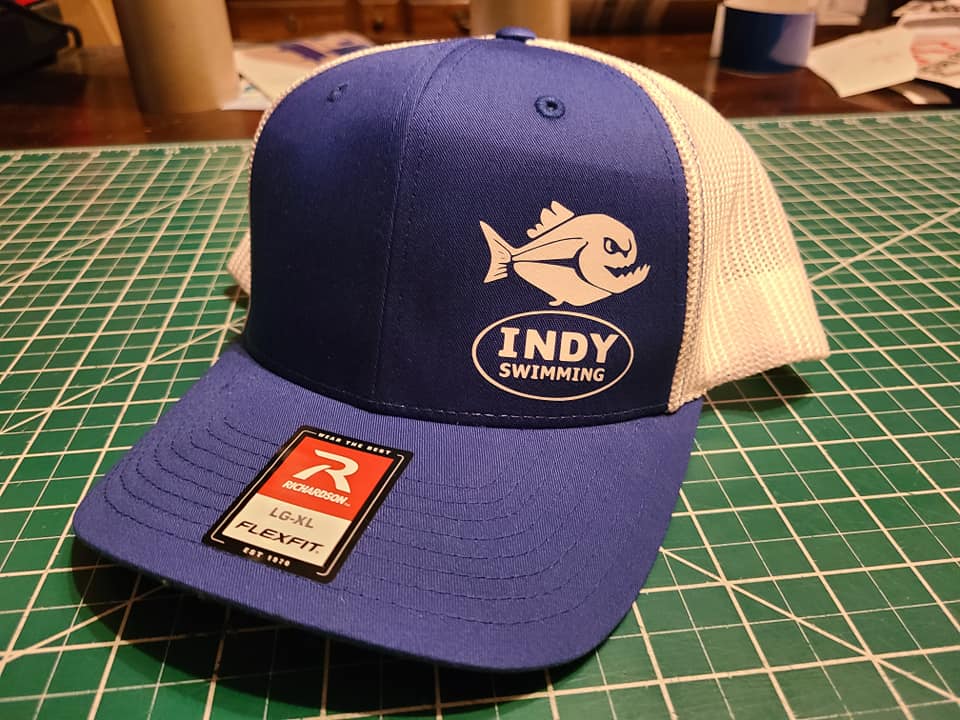 INDY SWIMMING TEAM MESH SNAP BACK HAT