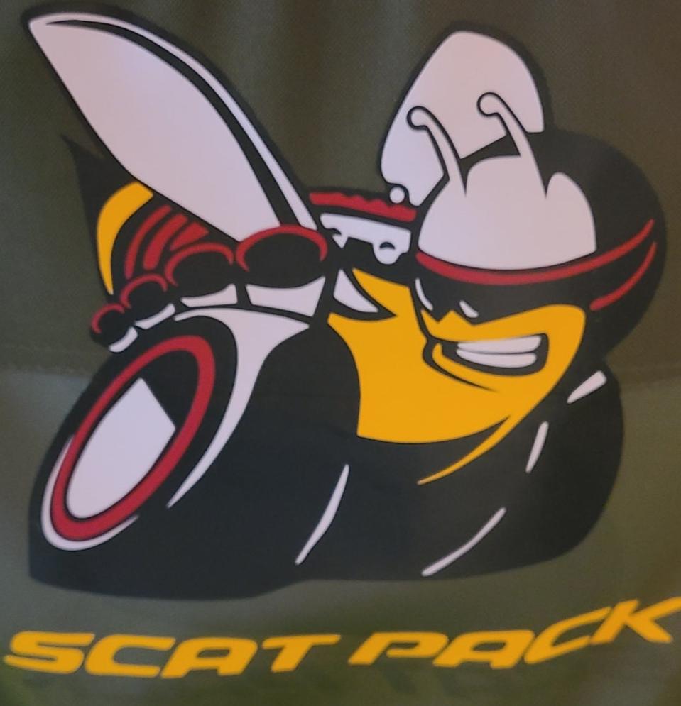 SCAT PACK T-SHIRT, HOODIE. CREW NECK SWEATSHIRT, POLO, DRI FIT T-SHIRT, SOFT-STYLE