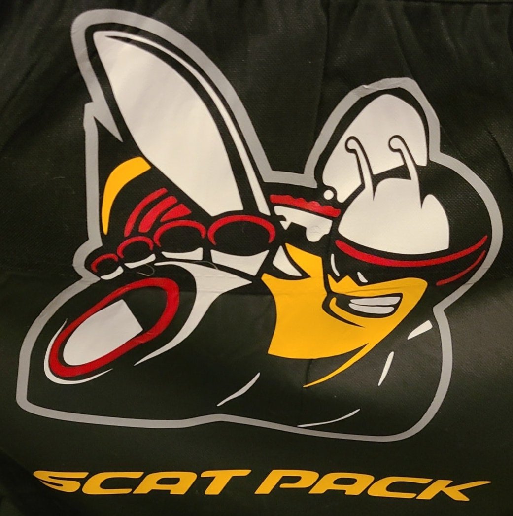 SCAT PACK T-SHIRT, HOODIE. CREW NECK SWEATSHIRT, POLO, DRI FIT T-SHIRT, SOFT-STYLE