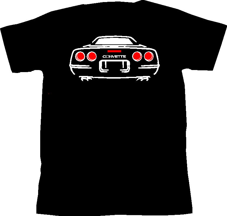 Corvette C4 Emblem t-Shirt - Driver Apparel Corvette C4 Emblem t-Shirt - Driver Apparel