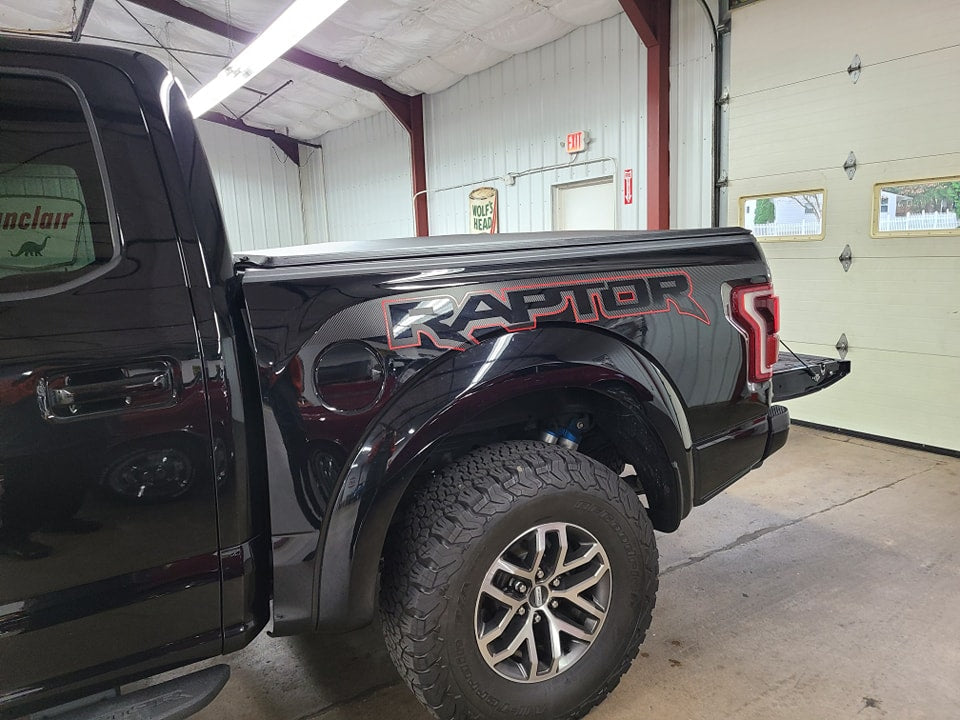 Ford Raptor R Bedside FORD RAPTOR BEDSIDE QUARTER PANEL DECAL SET OF 2 CHOOSE COLORS ...
