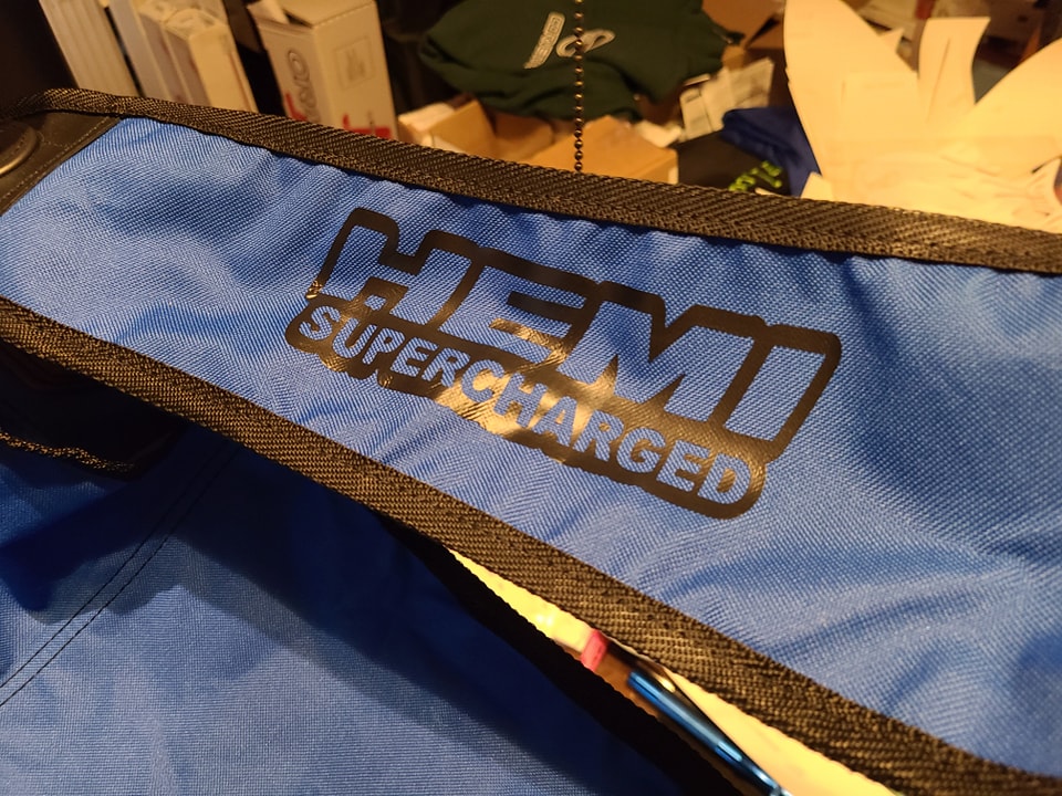 DODGE HELLCAT FOLDING CHAIR DEMON REDEYE