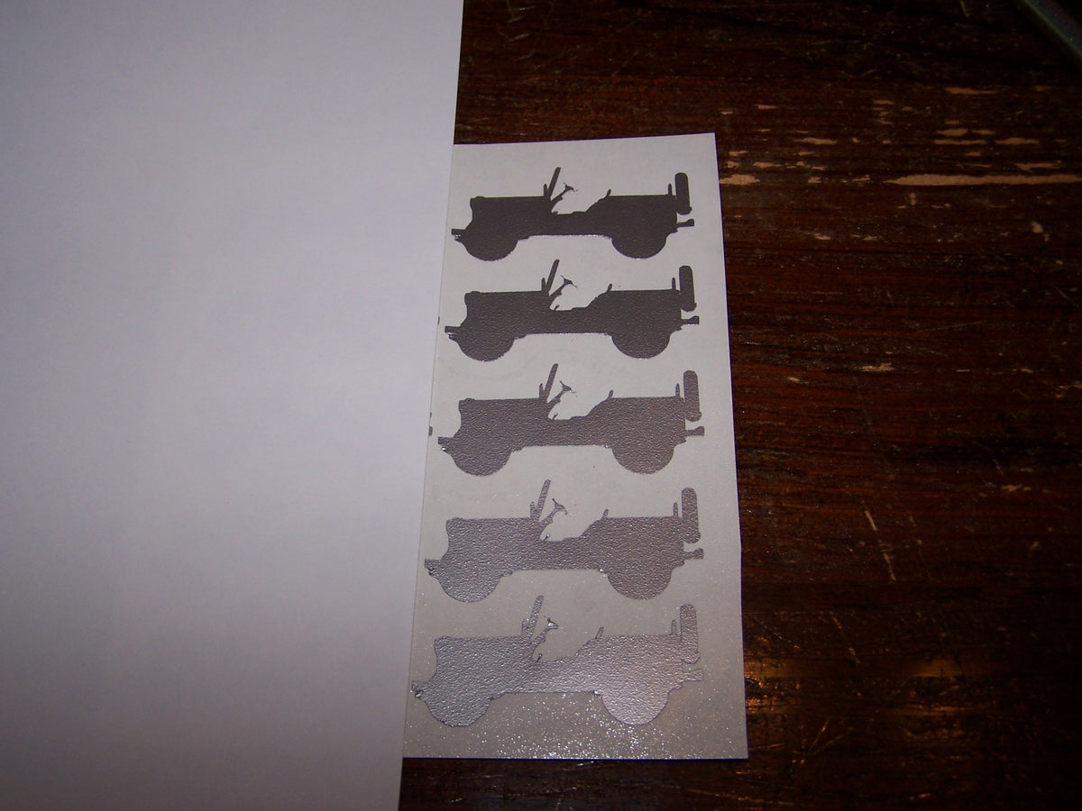 Jeep Wrangler YJ 1987-1995 OEM / FACTOY Body Decal Emblem Logo - Foto 4