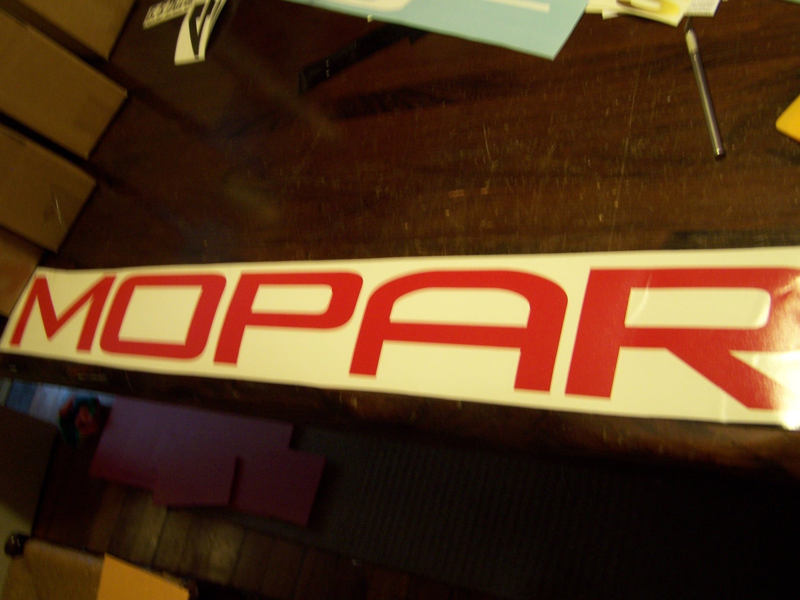 MOPAR WINDSHIELD DECAL CHOOSE COLOR AND SIZE – Vellosvinyl