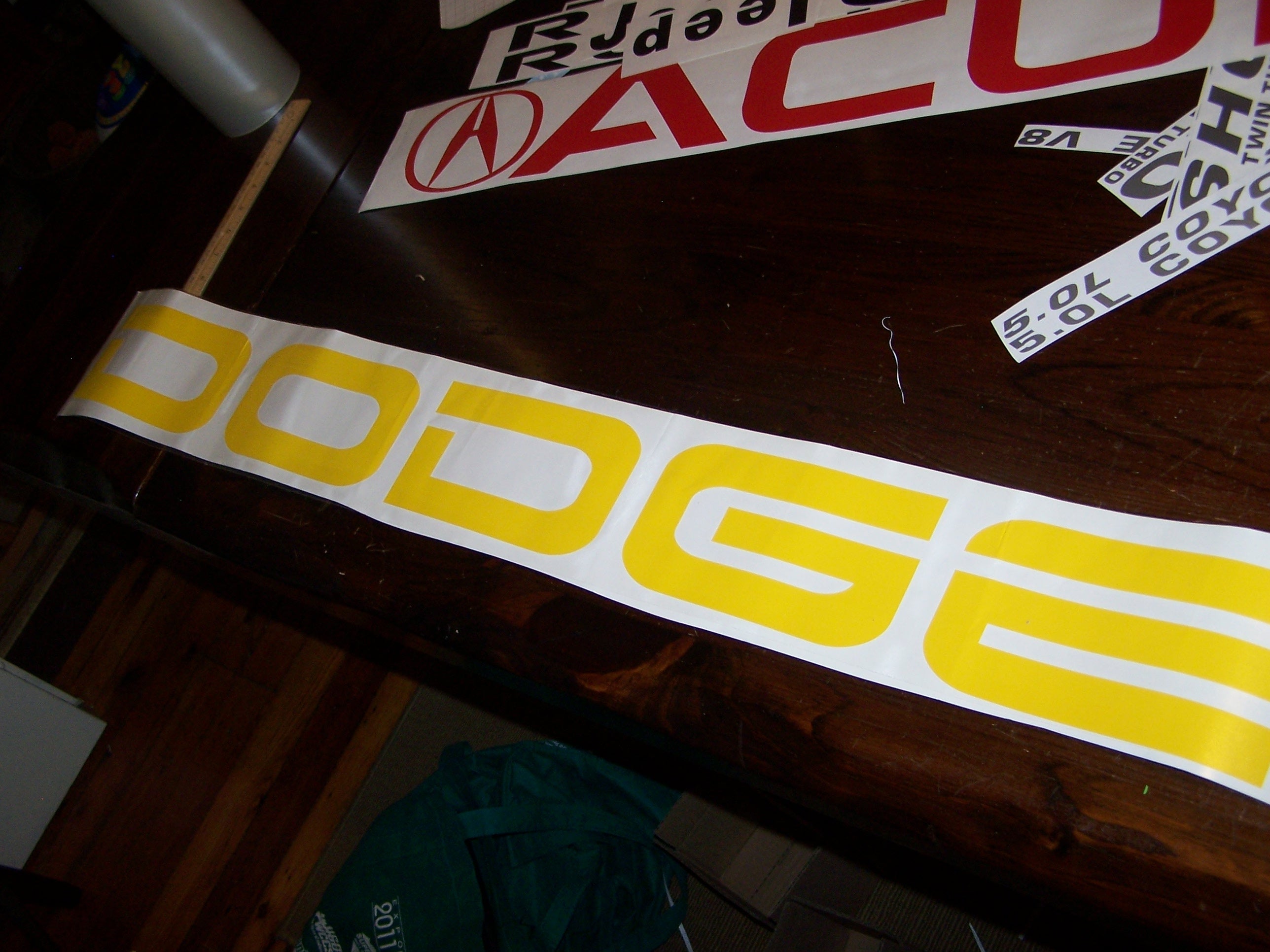 DODGE WINDSHIELD VINYL DECAL CHOOSE SIZE & COLOR – Vellosvinyl