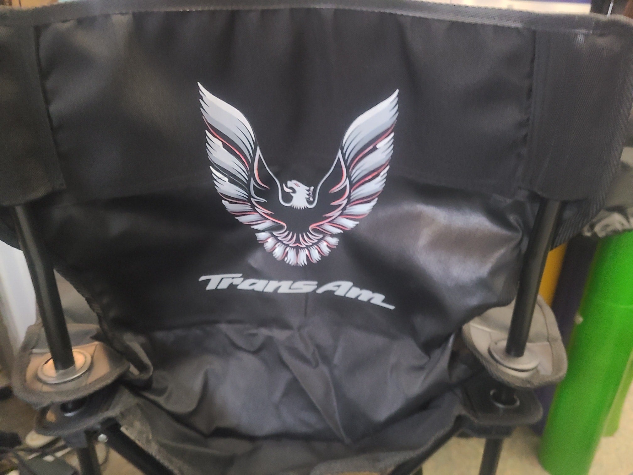 PONTIAC TRANS AM FOLDING CUSTOM CAR SHOW CHAIR
