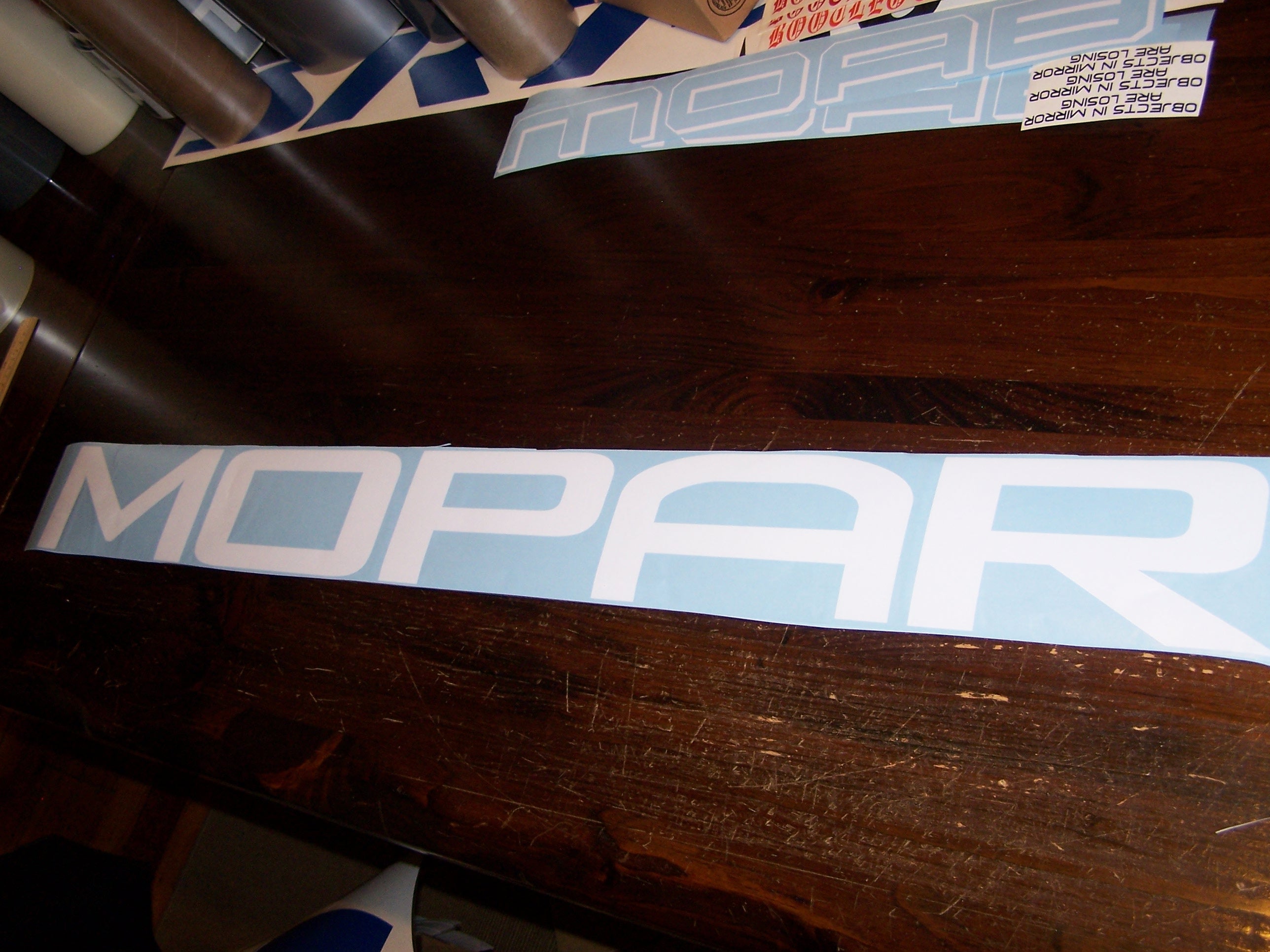 MOPAR WINDSHIELD DECAL CHOOSE COLOR AND SIZE – Vellosvinyl