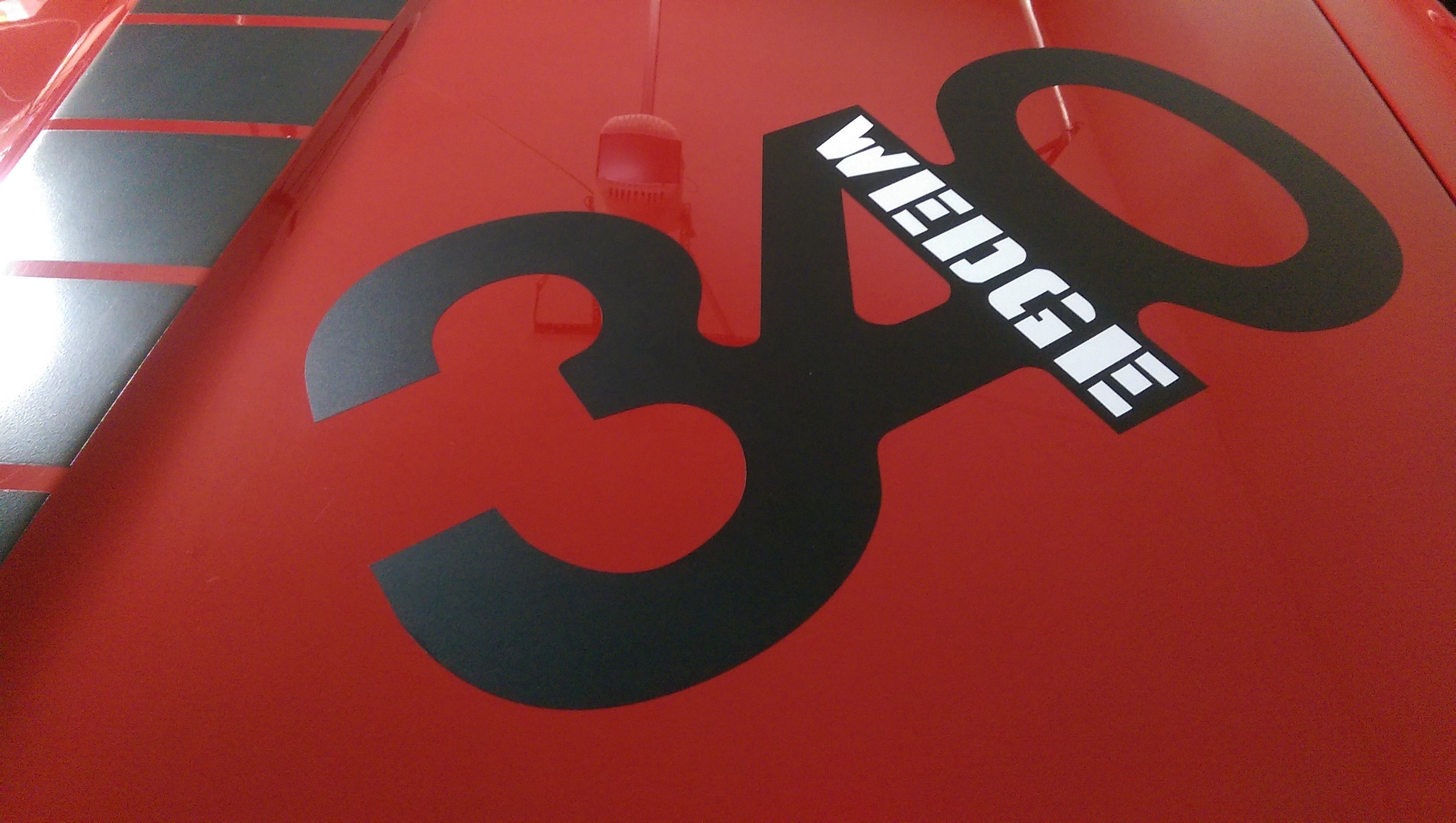 383 Sticker MOPAR 360 340 383 440 WEDGE HOOD DECAL STICKER – Vellosvinyl
