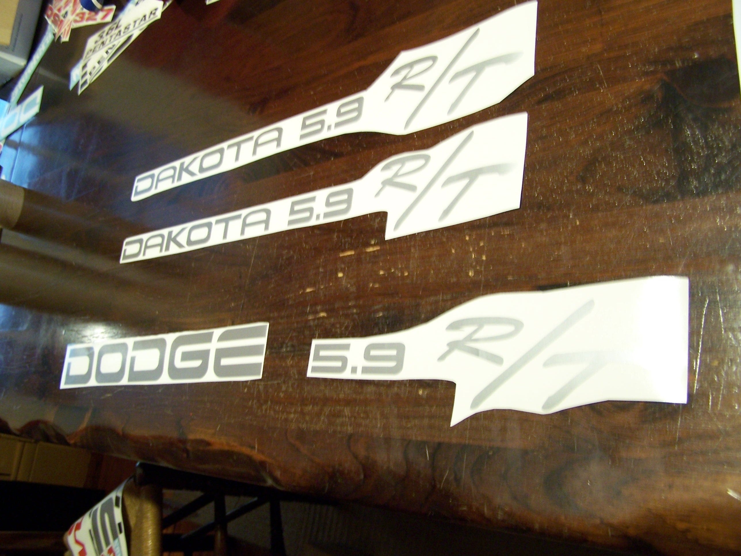 DODGE DAKOTA R/T VINYL STICKER DECAL KIT – Vellosvinyl
