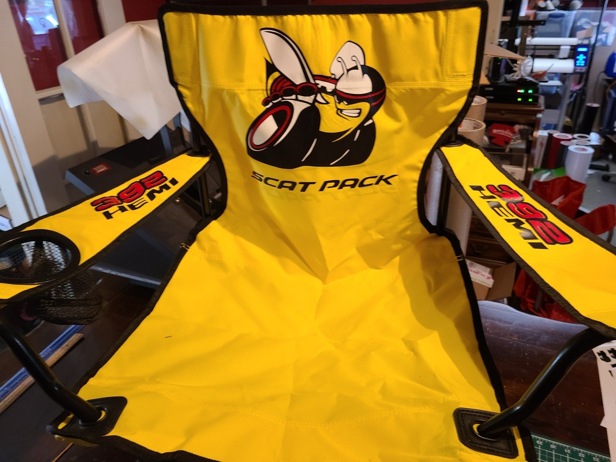 DODGE SCAT PACK FOLDING CHAIR CHALLENGER CHARGER