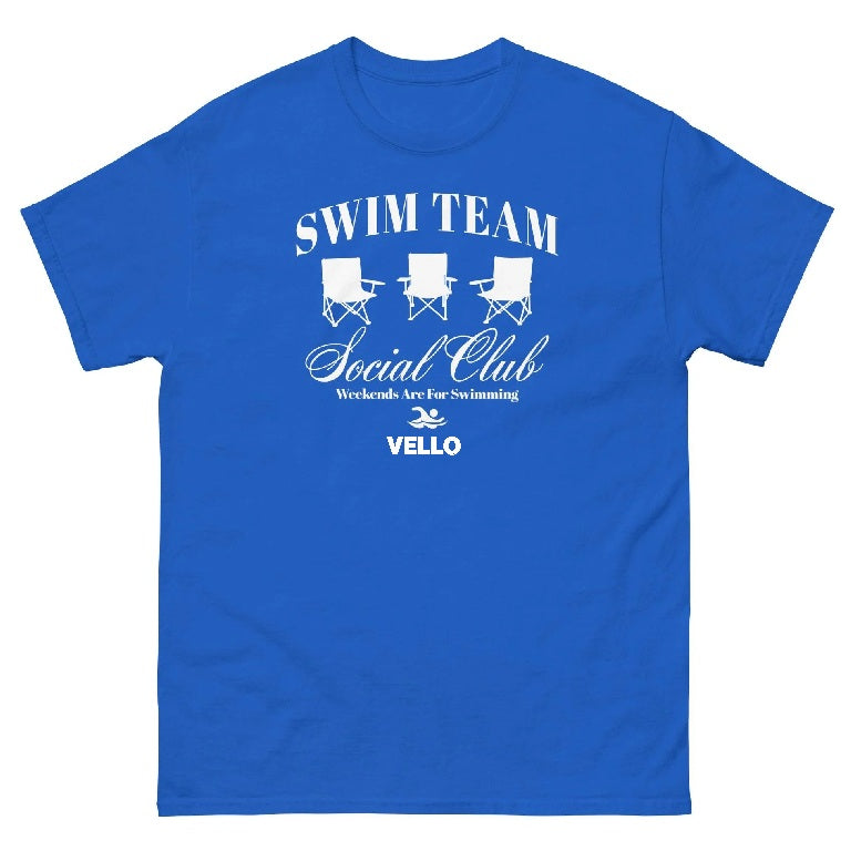 Swim team social club apparel